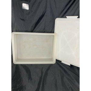 Tupperware #290  9"x13" Cake Deli Storage Casserole Container Sheer With Lid